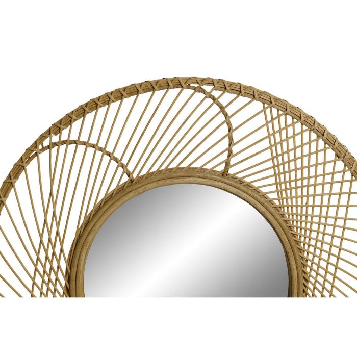 Espejo de pared Home ESPRIT Natural Tropical 70 x 2 x 70 cm 3