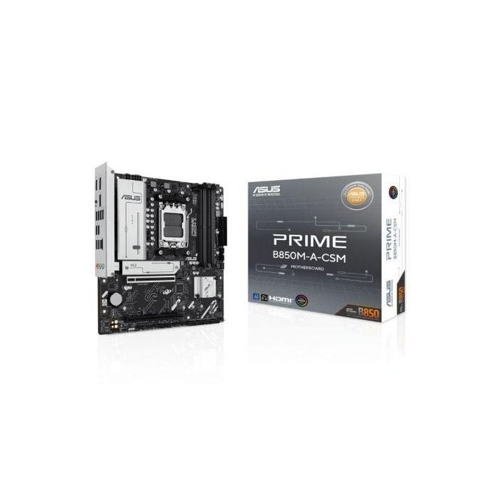 Asus 90MB1LQ0-M0EAYC Placa Base PRIME B850M-A-CSM Socket AM5 AMD B850 Micro ATX DDR5 para AMD Ryzen 9000
