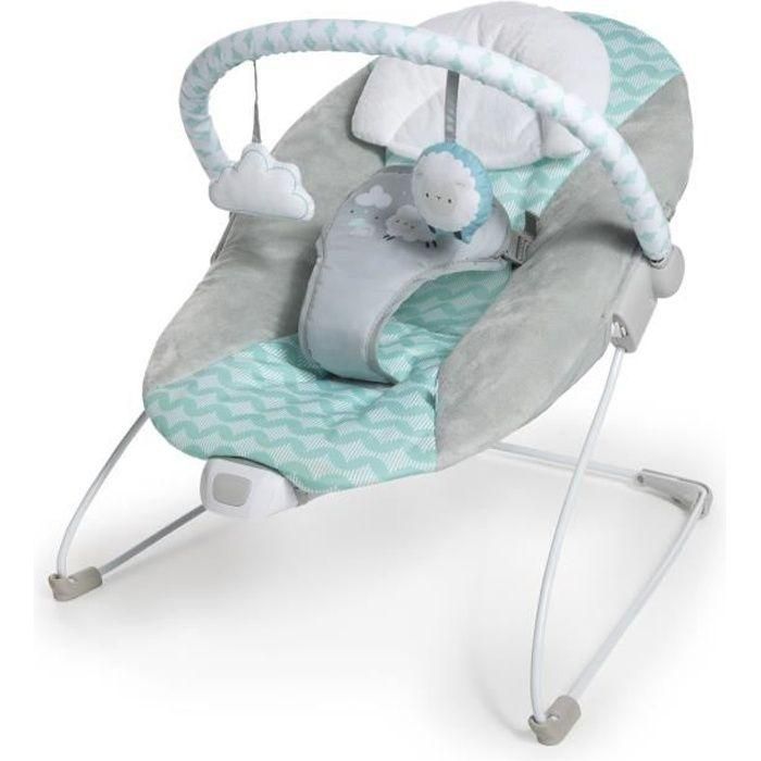 Ity Deckchair Bouncity Bounce, vibraciones calmantes, arco de juego con 2 juguetes, extraíble y lavable a máquina - Goji Ity Deckchair Bouncity Bounce, vibraciones calmantes, arco de juego con 2 juguetes, extraíble y lavable a máquina - Goji
