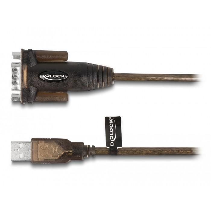 Delock Adapter USB2.0 Typ-A zu 1 x Seriell RS-232 D-sub9 pin 2 Delock Adapter USB2.0 Typ-A zu 1 x Seriell RS-232 D-sub9 pin 2