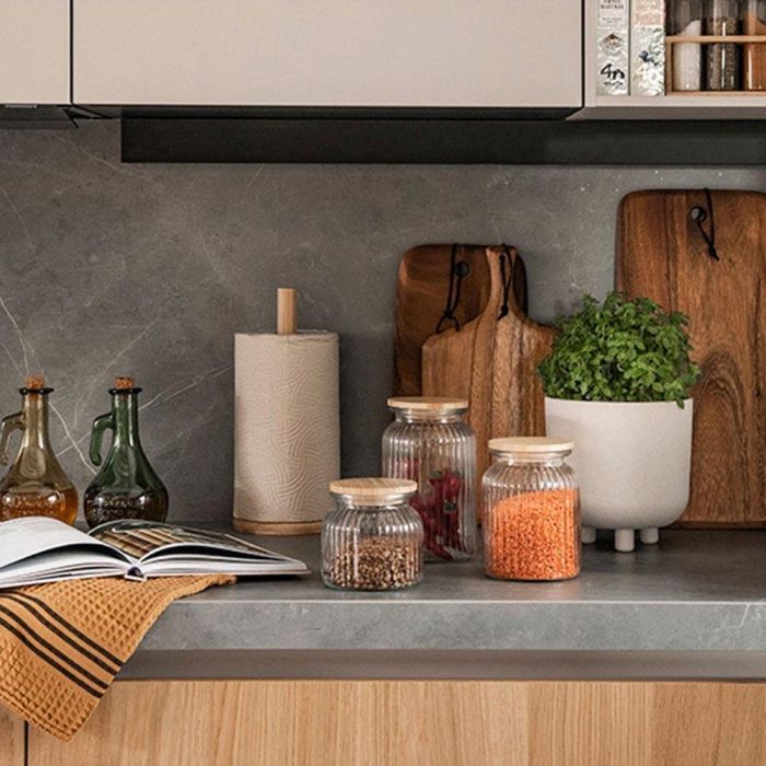 Andrea House ms72077 Portarrollos de Papel de Cocina de Bambú Ø 12 x 33 cm Color Madera 1 Andrea House ms72077 Portarrollos de Papel de Cocina de Bambú Ø 12 x 33 cm Color Madera 1