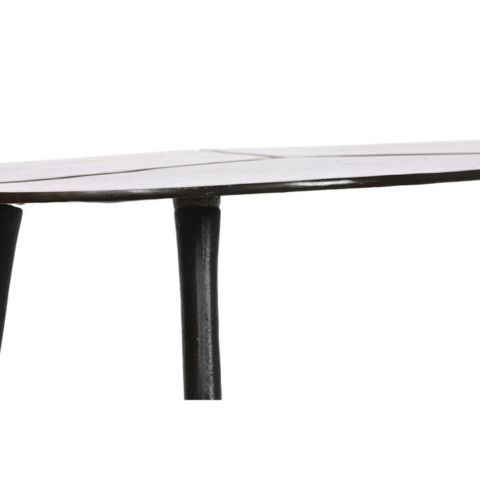 Mesita Auxiliar Moderno DKD Home Decor Negro Dorado 45 x 40 x 78 cm (2 Unidades) 2 Mesita Auxiliar Moderno DKD Home Decor Negro Dorado 45 x 40 x 78 cm (2 Unidades) 2