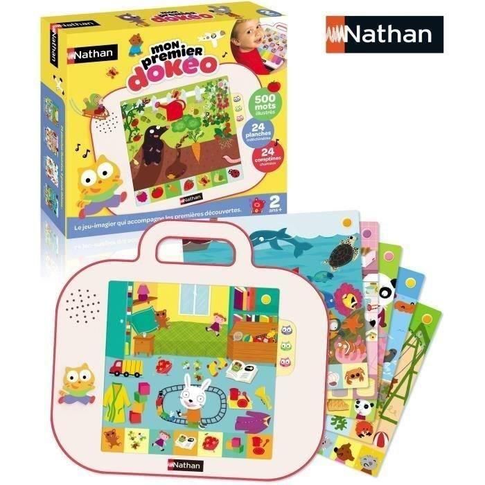 Nathan NAT3262190003132 Mi Primer Dokeo 2024 - Juego de Imágenes para Conversaciones y Descubrimientos Divertidos 1