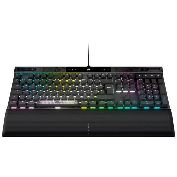 Corsair CH-910961G-FR Teclado Gaming magnético-mecánico K70 MAX RGB, Teclas PBT, Negro