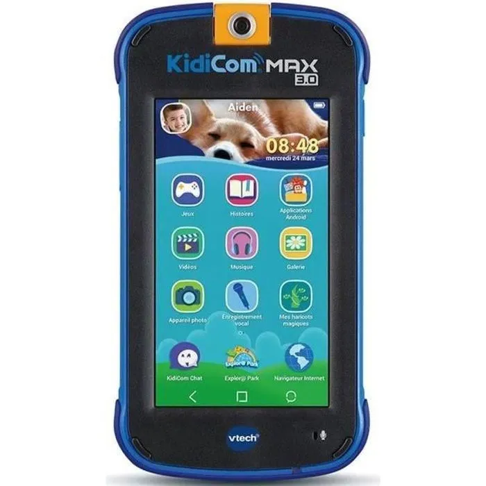VTECH KidiCom Max 3.0 Azul - Computadora Portátil con 16 Aplicaciones Integradas para Niños de 3 a 8 Años 0 VTECH KidiCom Max 3.0 Azul - Computadora Portátil con 16 Aplicaciones Integradas para Niños de 3 a 8 Años 0