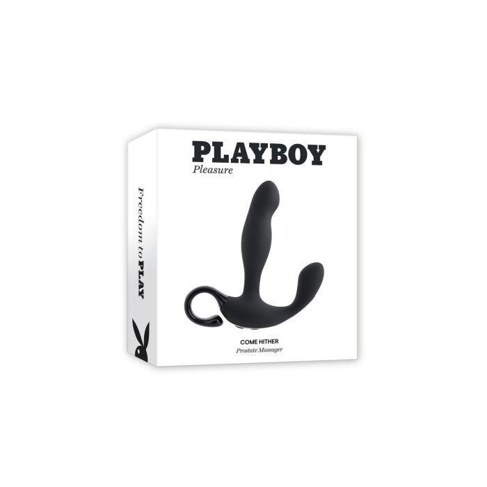 Vibrador Anal Negro Playboy Negro 5