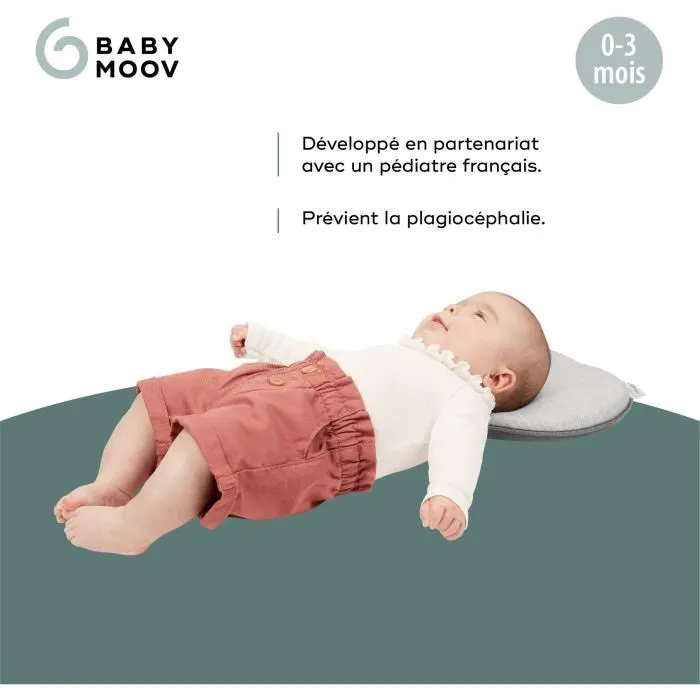 Babymoov Lovenest Soporte ergonómico para cabeza - Previene la plagiocefalia, transpirable, algodón 2