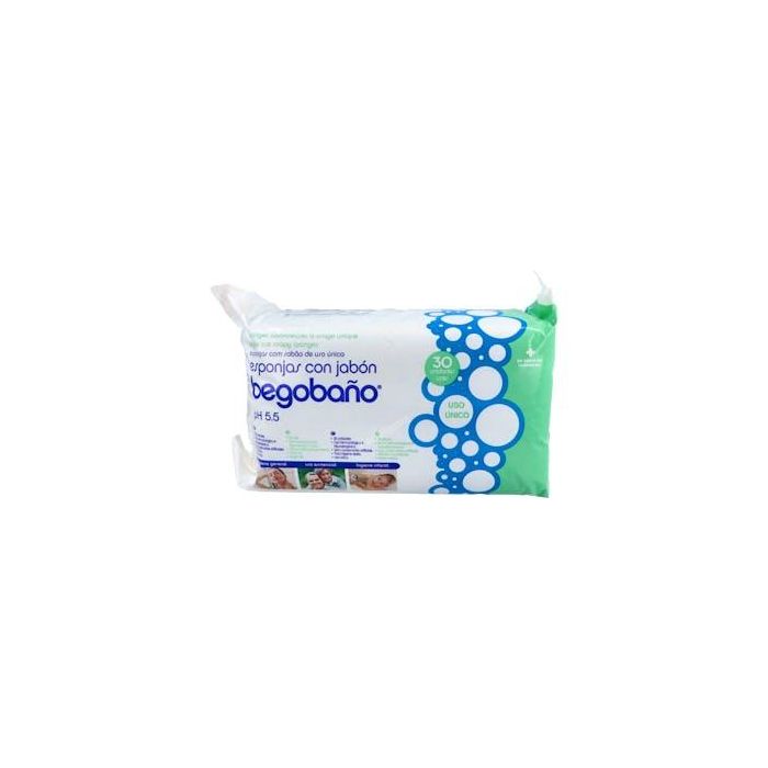 Begobaño Esponjas Jabonosas 30 Unidades