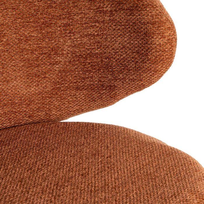 Silla Terracota Tejido-Metal Salón 57 X 53 X 75 cm