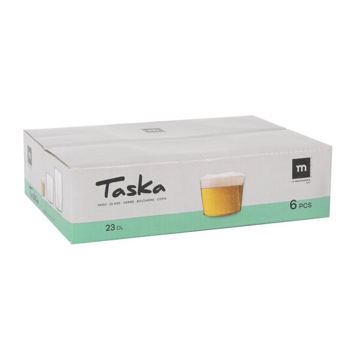 Set de 6 Vasos Chiquito 230 cc Taska - Inde (8 Cajas) 2 Set de 6 Vasos Chiquito 230 cc Taska - Inde (8 Cajas) 2