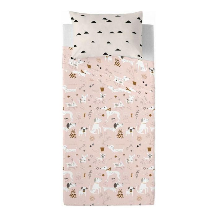 Juego de Sábanas Panzup Dog 4 Cama de 180/190 260 x 270 cm 4 Juego de Sábanas Panzup Dog 4 Cama de 180/190 260 x 270 cm 4