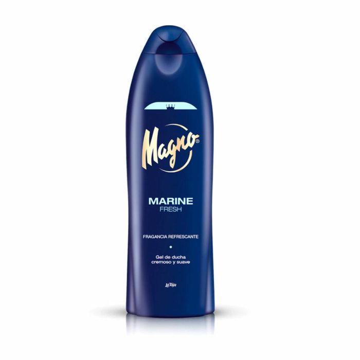 Magno Gel de Ducha y Baño MARINE Revitalizante, Aroma Fresco Océano con Notas Frutales y Ámbar, 550 ml 1