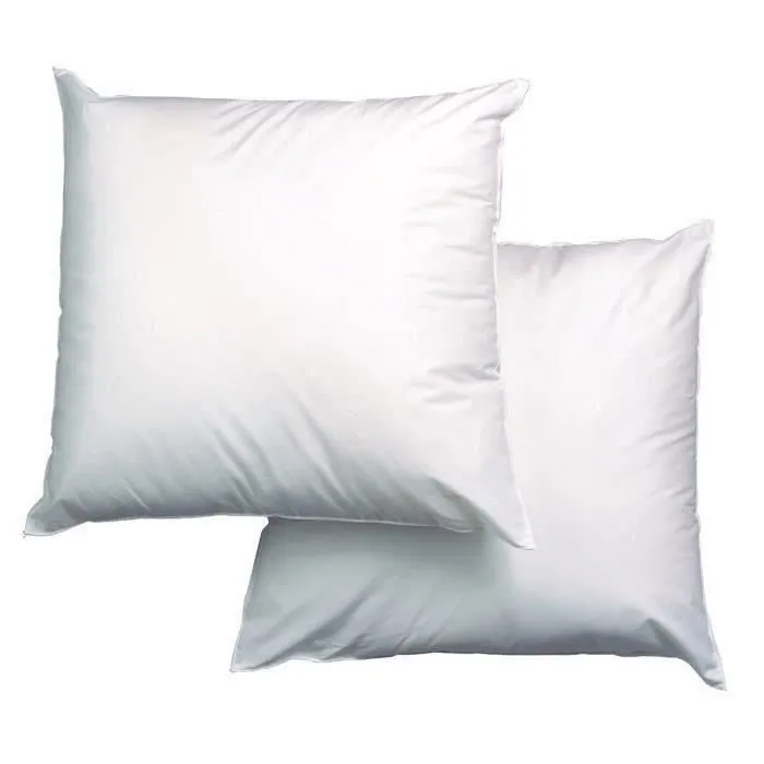 Blanreve Juego de 2 Almohadas Triple Protección 60 x 60 cm Blanco Suave Poliéster 3
