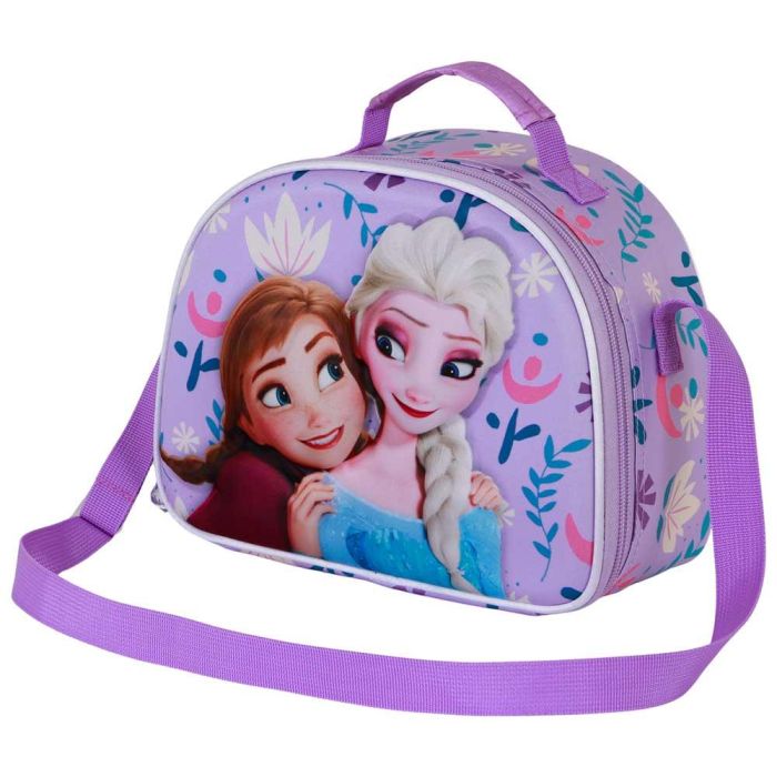 Bolsa Portamerienda 3D Beauty Disney Frozen 2 Lila