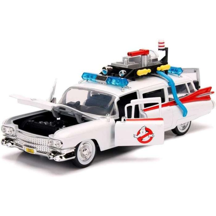Coche metal cazafantasmas ecto 1 escala 1:24 23 x 10 x 8,5 cm 5 Coche metal cazafantasmas ecto 1 escala 1:24 23 x 10 x 8,5 cm 5