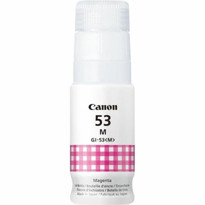 Canon GI-53M Botella de Tinta Magenta 60ml Colorante para Impresora PIXMA G650 / G550, alta calidad ChromaLife100