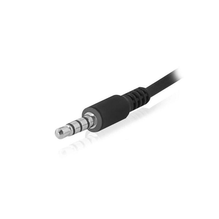 Ewent EW3567 Auriculares Alámbricos Diadema Supraaural con Conector 3.5mm, Micrófono Boom, para Llamadas y Música, Negro 1