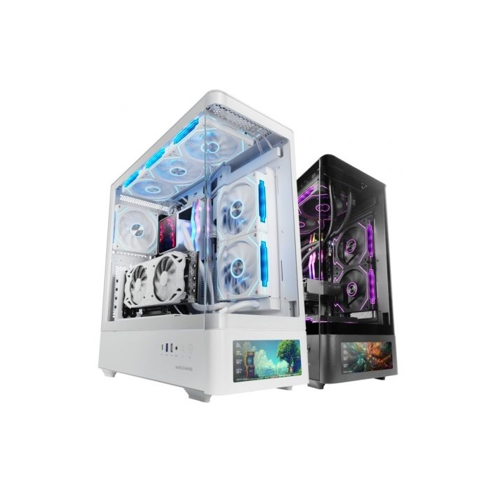 Caja Gaming Semitorre Mars Gaming MC-LCDPRO/ Blanca 0 Caja Gaming Semitorre Mars Gaming MC-LCDPRO/ Blanca 0