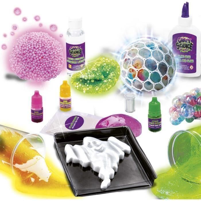 Lisciani Giochi LIS8008324094677 Kit Científico Slime Nocturno con Componentes Luminosos y Fosforescentes 3 Lisciani Giochi LIS8008324094677 Kit Científico Slime Nocturno con Componentes Luminosos y Fosforescentes 3