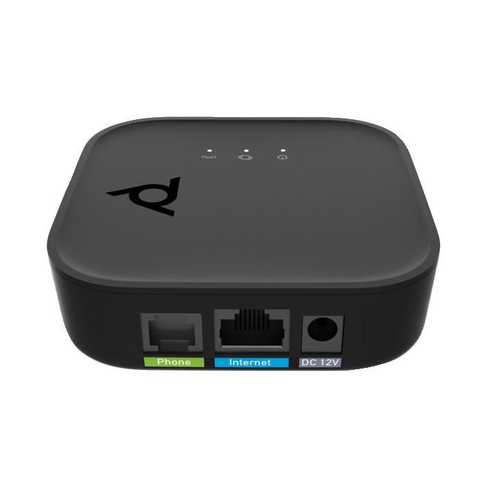 HP ATA 400 1FXS Adaptador VoIP de Puerto de Voz Open SIP, 1 FXS, G.711alaw, OPUS, para Teléfonos IP 1