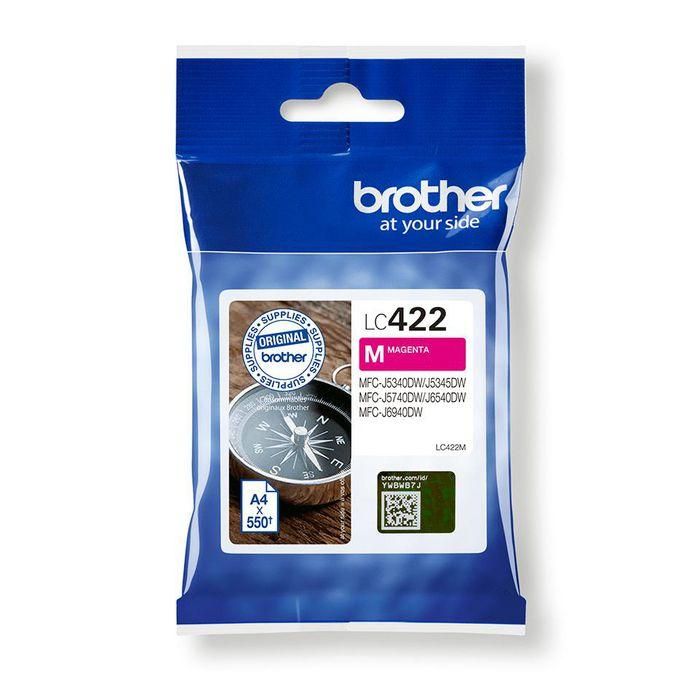 Brother Tinta Magenta 550 Páginas Compatible con MFC-J5340DW, J6540DW, J5740DW, J6940DW, J5340DWE, J6540DWE Brother Tinta Magenta 550 Páginas Compatible con MFC-J5340DW, J6540DW, J5740DW, J6940DW, J5340DWE, J6540DWE