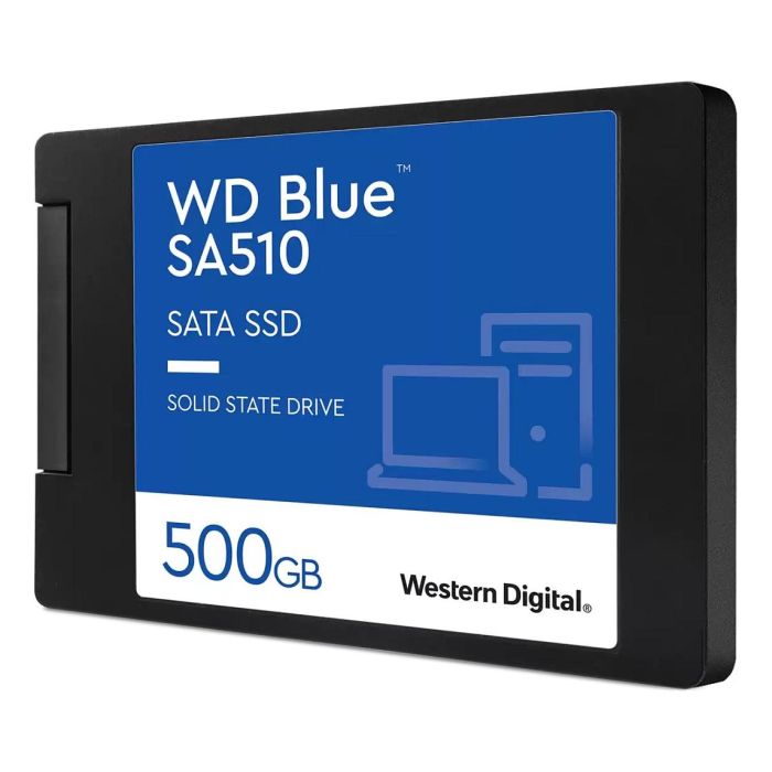 Western Digital SSD Interno WD Blue SA510 WDS500G3B0A 500GB 2.5" SATA3 1
