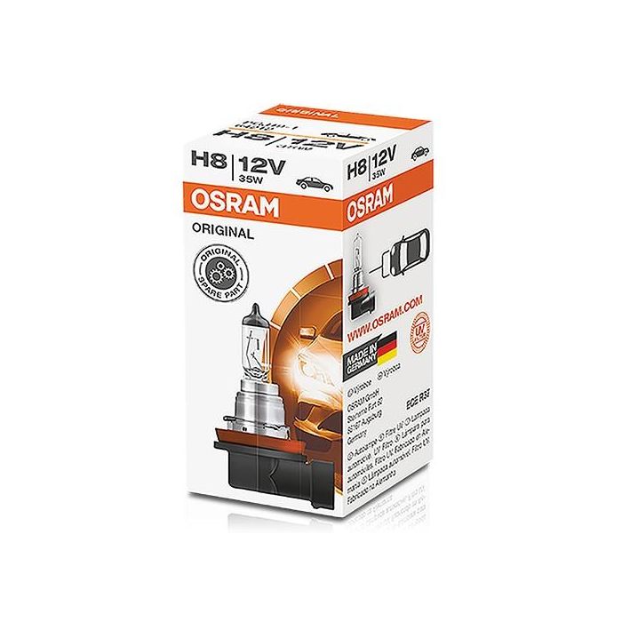 Bombilla para Automóvil Osram 64212 H8 12V 35W 1 Bombilla para Automóvil Osram 64212 H8 12V 35W 1