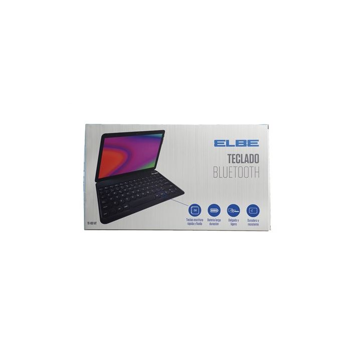 Teclado Bluetooth Slim Negro ELBE TE-102-BT 3