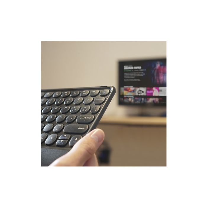 Teclado Bluetooth Slim Con Touchpad Negro ELBE TE-103-BT 2