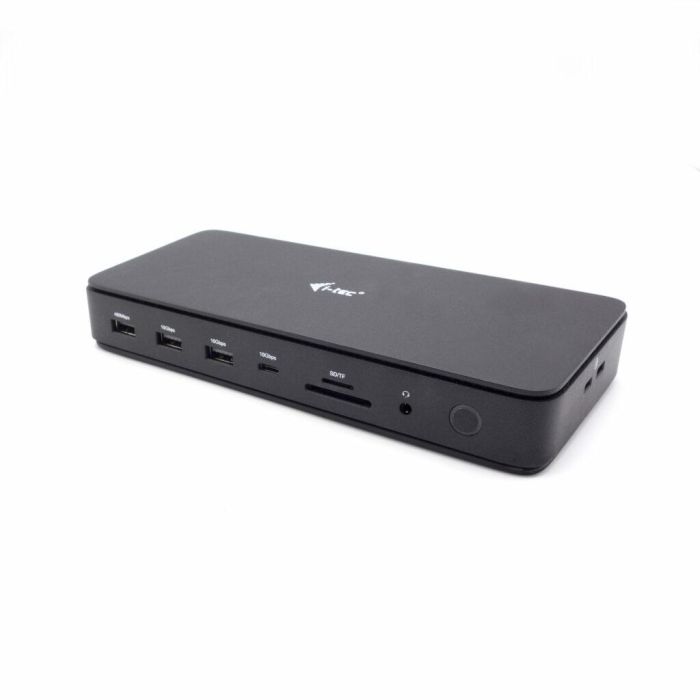 Hub USB i-Tec TB4DUALDPDOCKPDPRO Negro 1