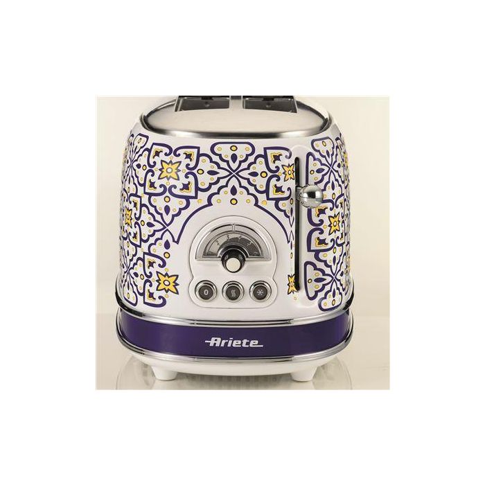 Ariete Tostador 2 Ranuras Capri - Descongelar, Recalentar, 6 Niveles de Tueste, Bandeja Recogemigas 2 Ariete Tostador 2 Ranuras Capri - Descongelar, Recalentar, 6 Niveles de Tueste, Bandeja Recogemigas 2