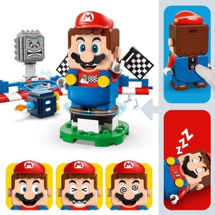 LEGO Super Mario 72043 Kart Estándar con Figura Interactiva de Mario Juego de Construcción para Carreras 2