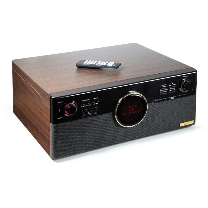 TECHNAXX DAB BLUETOOTH RECORD-PLAYER TX-137 tocadiscos - Phono, Cassette, CD, USB, AUXIN, Radio FM/DAB+ 1