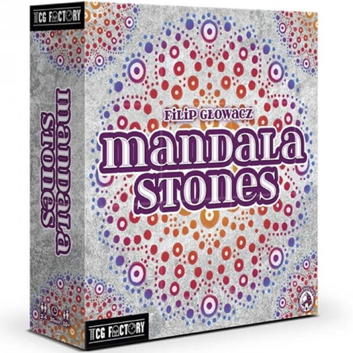 Juego de Mesa Mandala Stones para 2-4 Jugadores, Edad 10+ - Juego Abstracto con Fichas de Baquelita