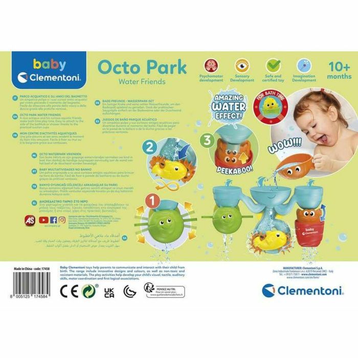 Juguete para el Baño Clementoni 17458 2 Juguete para el Baño Clementoni 17458 2