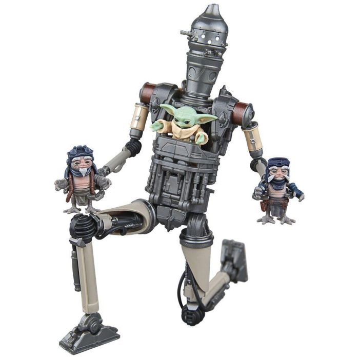 Hasbro Star Wars The Black Series Figura de Acción IG-12 y Grogu de The Mandalorian, 15 cm 3 Hasbro Star Wars The Black Series Figura de Acción IG-12 y Grogu de The Mandalorian, 15 cm 3