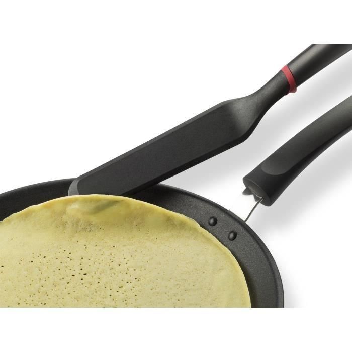 TEFAL INGENIO Espátula con crepe K2060914 negro y rojo 4