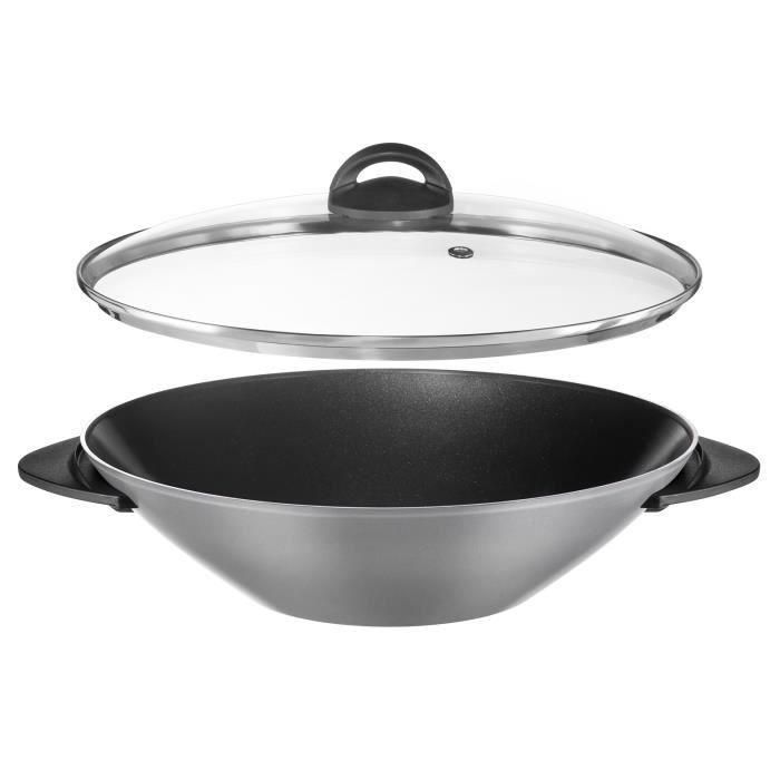 Sartén Wok Tefal WO3000 Negro Aluminio 1200 W 1