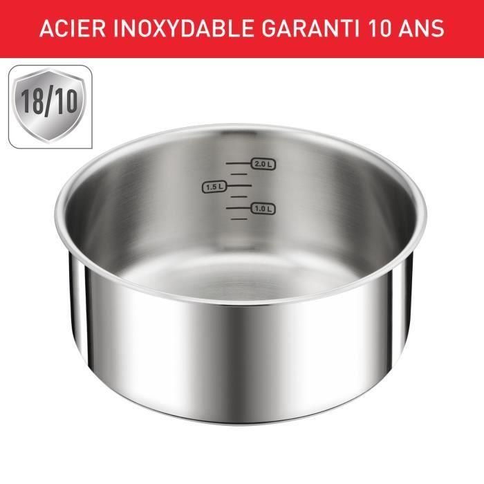 Cazo Tefal L8982904 Ø 18 cm Acero Inoxidable 3