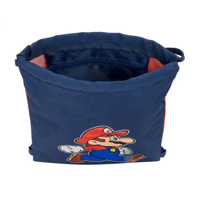 Safta Saco Plano Junior Super Mario "Trick" 26x34x1cm 3