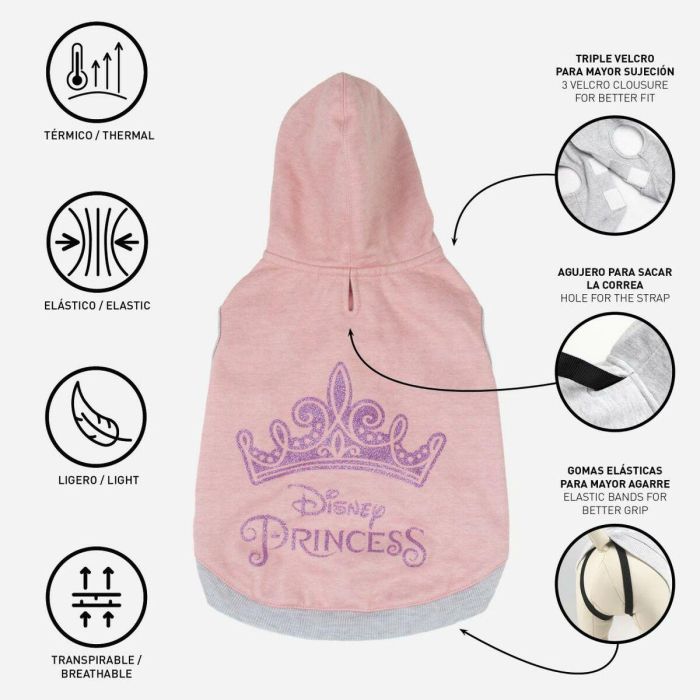 Sudadera para perro XS princess talla XS 2 Sudadera para perro XS princess talla XS 2