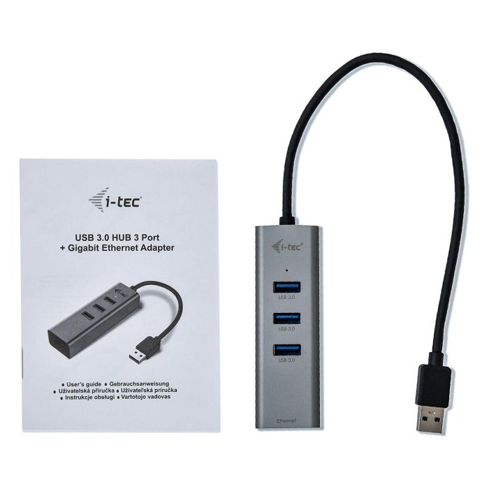 Hub USB i-Tec U3METALG3HUB 4