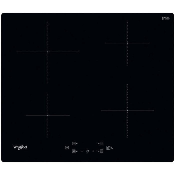 Whirlpool WSQ2160NE Placa de Inducción 60 cm, 4 Quemadores con Booster, Potencia 7200W Whirlpool WSQ2160NE Placa de Inducción 60 cm, 4 Quemadores con Booster, Potencia 7200W