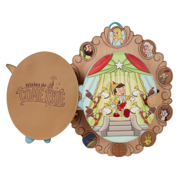 Mochila Cameo Pinocho Disney Loungefly 28cm 1