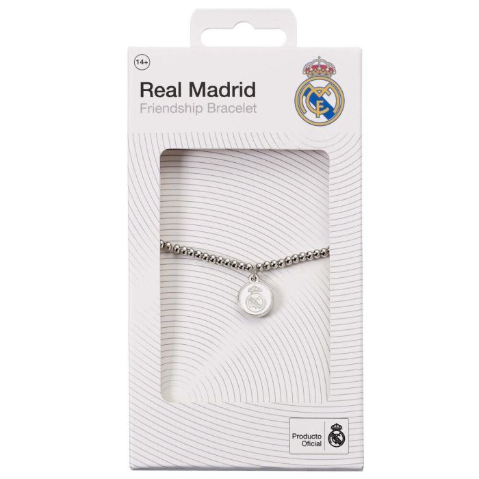 Pulsera Real Madrid plateada 1 Pulsera Real Madrid plateada 1