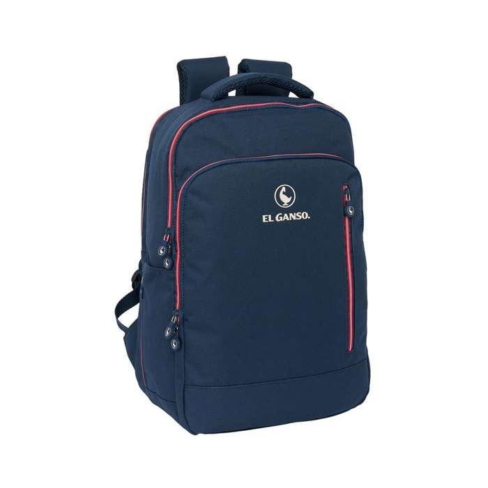 Safta Classic Mochila Portátil 15,6" Tablet USB 19,15L Azul