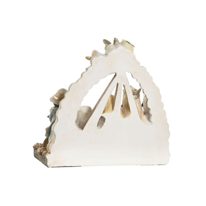 Nacimiento DKD Home Decor Blanco Azul 8 x 20.5 x 23.5 cm (2 Unidades) 1 Nacimiento DKD Home Decor Blanco Azul 8 x 20.5 x 23.5 cm (2 Unidades) 1