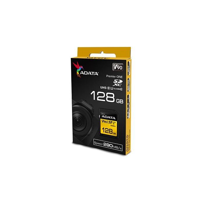 ADATA Tarjeta de Memoria SDXC 128GB UHS-II U3 Class 10 1