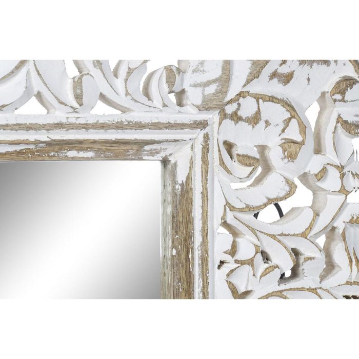 Espejo Indio DKD Home Decor Blanco Rozado 3 x 164 x 66 cm 1