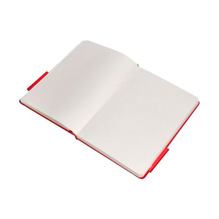 Cuaderno Con Gomilla Antartik Notes Tapa Dura A4 Hojas Puntos Rojo 100 Hojas 80 gr Fsc 8